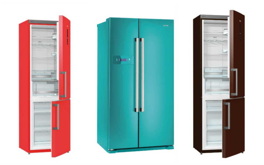 Новинки от Gorenje — холодильники из серии Colour